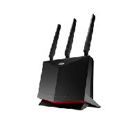 ASUS 4G-AC86U router inalámbrico Gigabit Ethernet Doble banda (2,4 GHz / 5 GHz) Negro