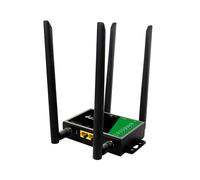 4G Industrial CPE Wifi Enrutador Inalámbrico Ranura para Tarjeta Sim Punto de Acceso Móvil Portátil Antena Externa de 300 Mbps 32 Usuarios Enchufe