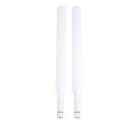 4G LTE - Paquete de 2 antenas externas SMA de 5 dBi para dispositivos E5186 B880 B315 B310 B525 B535 B593 compatible con banda de frecuencia 698 2700 MHz (blanco)