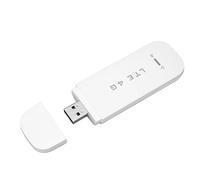 4G LTE USB Surfstick, WiFi portátil para viajes sin contrato, router WiFi móvil con ranura SIM Wifi de viaje, a 150 Mbit/s de descarga/50 Mbit/s, soporta 10 dispositivos (blanco)
