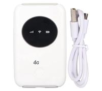 4G LTE USB WiFi Modem, 150Mbps Unlocked Portable WiFi Router, Built-in 3200mAh Battery, SIM Card Slot Wireless Hotspot, Mobile WiFi for Travel Camping