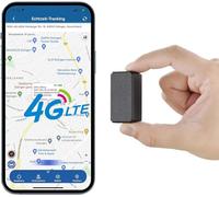 4G Mini GPS Tracker Auto GPRS Locator Impermeable Distancia ilimitada Tiempo Real Tracking Peilsender Klein 4G GPS Sender Verlustvorvention Kinderkoffer Wertvolle Handtaschen 4G TK901