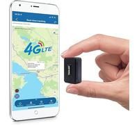 4G Mini Localizador GPS Sin Suscripción con Seguimiento en Vivo Rastreador GPS con 1500mAH Bateria para Coche Moto Bicicleta Niño IP65 Impermeable Imán Mini Tracker Gratis App por Vida 4G TK913