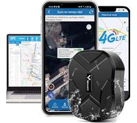 4G Rastreador GPS Profesional con Tecnología,Localizador GPS para Coche Bote,Maquinaria y Camiones con Alerta Antirrobo Impermeable,posicionamiento en tiempo real,Geocercas con App/Web TK905B-10000mAh