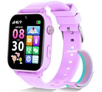 4G Reloj Inteligente Niño, Smartwatch Niños con GPS, Videollamadas, Chat de Voz, SOS, Modo Clase, WiFi, Juegos, Cámara, Reloj Niños Regalo para Niñas niños 4-12 años Regalo (Morado)