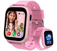 4G Reloj Inteligente Niño, Smartwatch Niños con GPS y Llamadas Teléfono Videollamada SOS Chat de Voz Modo Clase Juego IP68 Despertador, Reloj Niños con GPS y Llamadas Regalo Cumpleaños Niño Niña