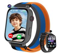 4G Reloj Inteligente Niños, Smartwatch para Niños Niñas con Videollamadas,Llamadas voz,Mensajes,GPS, SOS, WIFI, Modo Clase, Juegos, Podómetro,Relojes Teléfono Regalos para Infantil 4-12, Negro