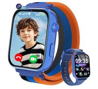 4G Reloj Inteligente Niños, Smartwatch para Niños Niñas con Videollamadas,Llamadas voz,Mensajes,GPS, SOS, WIFI, Modo Clase, Juegos, Podómetro,Relojes Teléfono Regalos para Infantil 4-12, Azul Marino