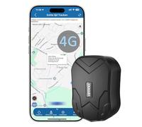 4G TK905C 20000mAH Localizador GPS para Coche Sin Suscripción Magnético IP65 Impermeable Rastreador con Aplicación Gratuita Posicionamiento en Tiempo Real GPS Tracker para Vehículos Moto Camión