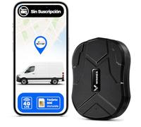 4G Trazador GPS Coche con micrófono imán Incorporado fijación Segura con Alerta antirrobo en Tiempo Real y Larga duración localizadores de Objetos geolocalizador antirrobo Alarma TK905B-10000mah