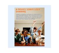 4G WiFi 6 Router with RJ45 Wireless Pocket Mobile Hotspot Supports 32 Devices 4G WiFi Router Modem for Europe EU Plug
