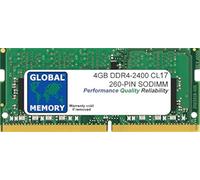 4GB DDR4 2400MHz PC4-19200 260-PIN SODIMM Memoria RAM para Ordenador PORTÁTILES/NOTEBOOKS