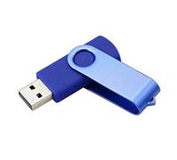 4GB Girar 3.0 Unidad Flash USB Pen Drive Almacenamiento de Datos Unidad de Memoria USB Memory Stick Unidad USB Stick USB 3.0 Unidad Flash USB - Azul Oscuro
