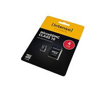 4GB Tarjeta de Memoria Compatible con Samsung Galaxy A3 2016, microSDHC, Clase 10, HighSpeed, con Adaptador SD