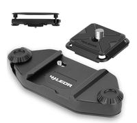 4J LEDR Juego de abrazadera de cámara con sistema de liberación rápida - Clip de cinturón de mochila para correas de mochila, clip de captura para una rápida fijación/desbloqueo