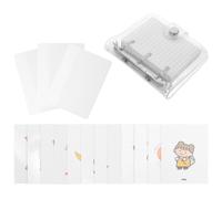 4Jgo Mini Binder Plata Compacto Para Apuntes Y Diario Personal