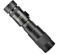 4K 10-300x40mm Super Teleobjetivo Zoom Telescopio monocular para observación de Aves Camping Senderismo