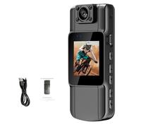 4K 1080P HD WiFi Mini Camera Handheld Back Clip Law Enforcement IR Night Vision Smart Portable Car Recorder(Add 8GB,1080P NO WiFi)