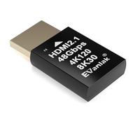 4K 120Hz HDMI 2.1 Dummy Plug edid Headless - Emulador de pantalla virtual de alta resolución para PC, auriculares VR minería de criptomonedas | Soporta 8K @30Hz, adaptador de pantalla fantasma sin