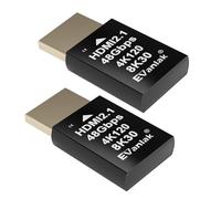 4K 120Hz HDMI 2.1 Dummy Plug - Emulador de pantalla virtual de alta resolución para PC, auriculares VR y minería de criptomonedas | Soporta 8K @30Hz, adaptador de pantalla fantasma sin cabeza-2P