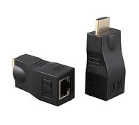 4K 3D 1.4 30M Extender a RJ45 sobre 5e/6 adaptador Ethernet LAN de red