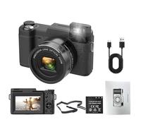 4k 48mp Compact Digital Camera For Photography, Vlogging Camera, 4k Digital Camera, Digital Zoom Photography Camera, Autofocus Vlogging Camera Advanced Image Clarity For Adults Kids With Selfie Lens