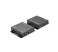 4K 60Hz HDMI KVM Extender Over Ethernet, Up to 70m, 4:4:4 HDR, 18Gbps, HDCP 2.2, USB Keyboard & Mouse, Local and Remote Display