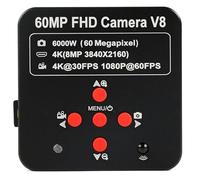 4K 60MP HDMI USB TF Industrial Video microscopio cámara teléfono PCB reparación lupa electrónica