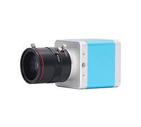 4K HD Webcam USB, 3840 X 2160 30PFS Teleobjetivo Webcam USB Cámara Industrial Digital con Montura CS Lente de Enfoque Manual de 6 a 12 Mm para Visión Artificial Industrial Unidad (Enchufe de la UE)