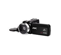 4K Video Camera 48MP Vlogging Camcorder with WiFi, NightShot,-Lapse, Touch Screen,External Microphone , Digital Zoom
