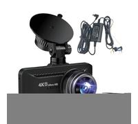 4K Wireless Car Camera - Lens 3.94 Inch Display Night Vision Recorder for Front and Rear Monitoring, Parking Guard Protection with Wide-Angle Capture Function, Auto Recording CAM for Vehicle