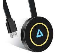 4K Wireless HDMI Dongle, Wireless WiFi Display Dongle, Compatible i-Phone/i-Pad/Android/i-OS, para TV/Monitor(Soporta Miracast, DLNA, Airplay)