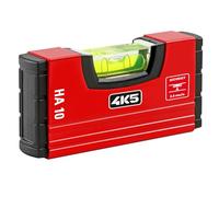 4K5 HA 10 - Nivel de burbuja pequeño con burbuja horizontal