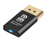 4K60HZ DisplayPort Headless Ghost Display Emulador para PC DP Dummy Plug Fit Headless 1080@120Hz-4096x2160@60hz FHD-1Pack