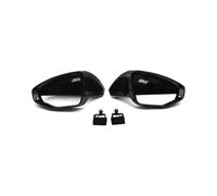 4KG949145 4KG949146 para A6 C8 Carcasa de Espejo Retrovisor con Luz de Asistencia para Cambio de Carril Color Negro