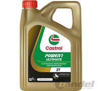 4L CASTROL POWER 1 ULTIMATE 2T MOTO Compatible Con JASO FD API TC ISO L EGD