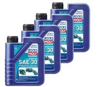 4L LIQUI MOLY Marina Single Grado SAE 30 Acea E2 Api Sj Cf CF-4 Man Volvo