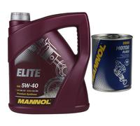 4L MANNOL Elite 5W-40 API SN/CF Aceite Motor Motorspülung Motor Flush Limpiador