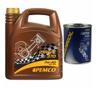 4L PEMCO IDRIVE 370 0W-40 Aceite Motor API SN ACEA A3/B4 Incl. Motor Flush