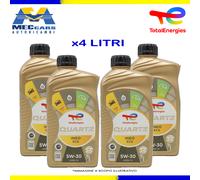 1Lt total quartz Ineo ECS 5W30 Aceite Motor Acea C2 Toyota Citroen Peugeot Fiat