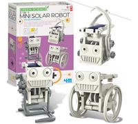Kit De Modelo Educativo Robot Solar Mini 3 En 1, Ciencia Verde