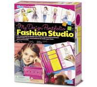 4M 404720 My Design Portfolio Fashion Studio Playset, Multi-Colour, 205 x 55 x 280 millimeters, a partir de 8 años.