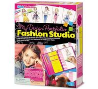 4M 404720 My Design Portfolio Fashion Studio Playset, Multi-Colour, 205 x 55 x 280 millimeters, a partir de 8 años.
