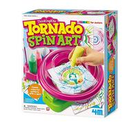 4M 404733 Tornado Spin Arts and Crafts Painting Set, for Kids Ages 4+