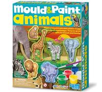 4M 404775 Mould & Paint-Wild Animal, Mixed Colours