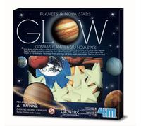 4M Estrellas Supernova Y Planetas En Caja Decoración Fluorescente 20 Pcs 4M