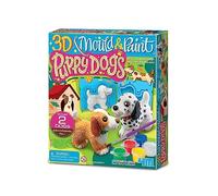4M Molde y pintura - Perros cachorros
