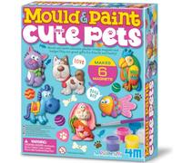 4M Mould & Paint Mascotas - Crea y Decora tus Propios Imanes y Pines