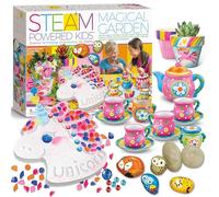 4M- Steam Powered Kids CREA mágicos con Este Kit Jumbo | Decoraciones de jardín | Niños a Partir de 8 años | Actividad Stem (405543)