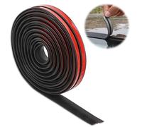 4M Tira de Sellado de Parabrisas de Coche Universal, 19mm Junta de Goma Puerta Coche, T Forma Goma Puerta Borde de Ventana Juntas Adhesivas, para Puertas Y Parabrisas Delanteros y Traseros Del Coche
